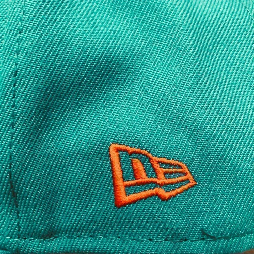 Miami Dolphins Embroidered Logo Elements Collection 59FIFTY Snapback Cap Hat - Picture 4 of 9